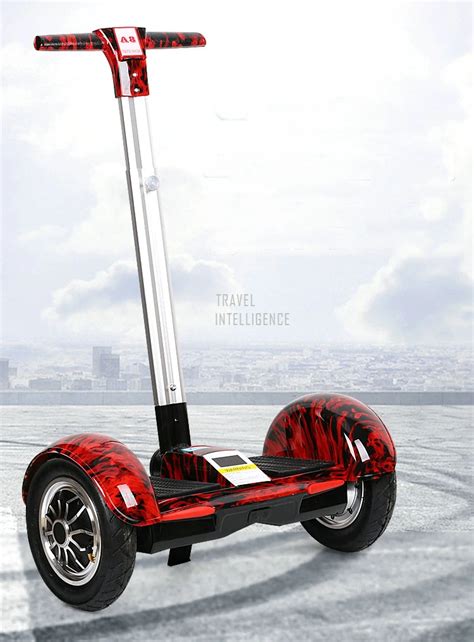 W Electric Balance Scooter With Handlebar Hoverboard With Handlebar