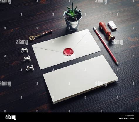 Envelope, retro stationery Stock Photo - Alamy