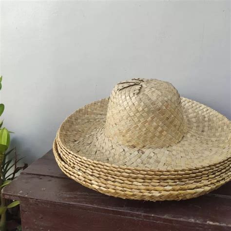 Filipino Native Farmer Hat Sombrero Balangot Help Local Business