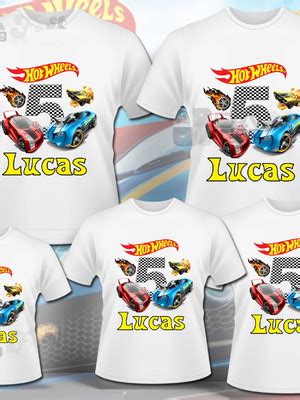 Camisa Hot Wheels Compre Produtos Personalizados No Elo7