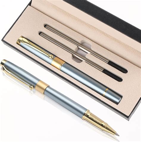 Amazon Tiesome Luxury Metal Ballpoint Pen Set Mm Business