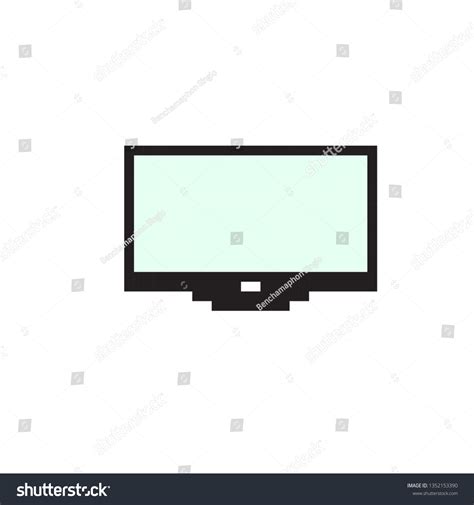 Pixel Art Tv Stock Vector (Royalty Free) 1352153390 | Shutterstock