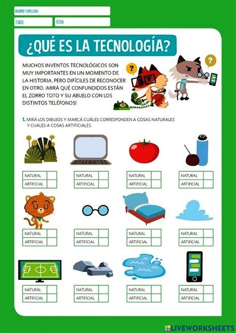 ¿quÉ Es La TecnologÍa Exercise School Activities Montessori