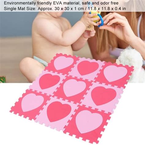 SURENHAP Tapis puzzle SURENHAP Tapis de jeu pour bébé 9Pcs Tapis de