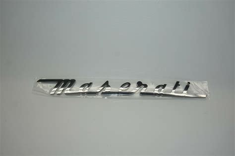 Maserati Ghibli Logo 2015 2016 2017 2018 Levante Emblem Oem 670037278