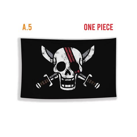 Jual Bisa Custom Bendera Topi Jerami One Piece Bendera One Piece