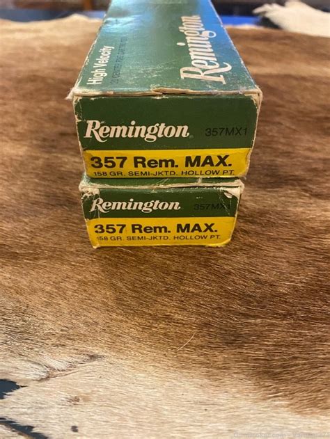 357 Remington Maximum Factory Ammo 2 Boxes 39 Rds Pistol Ammunition