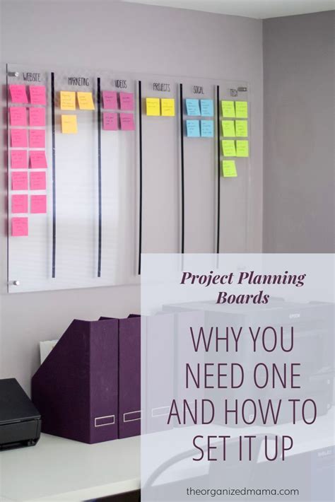 Learn what a project planning board is, how you can use it to keep you organized, and easy wa ...