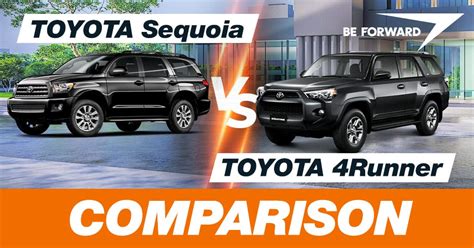 Toyota Trd Pro 3 Row Suvs Sequoia Vs 4runner 43 Off