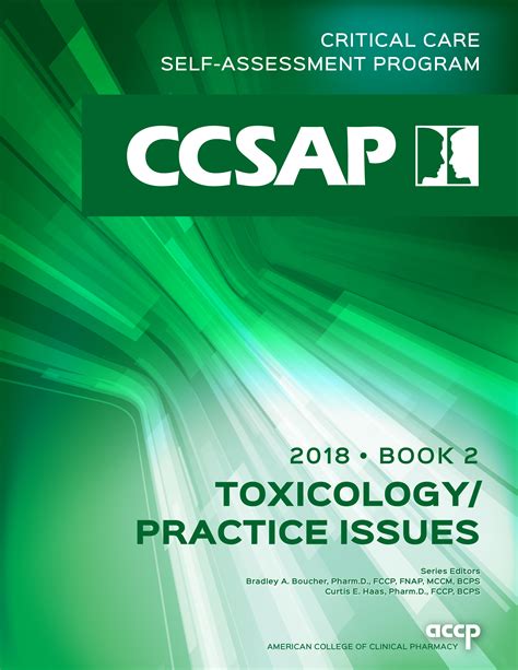 Accp Store Ccsap 2018 Book 2 Toxicologypractice Issues