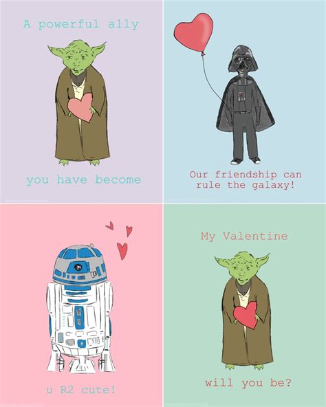 Star Wars Kids' Valentine's Day Cards | POPSUGAR Moms