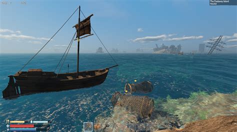 Sailboat Image Sunkenland Waterworld Themed Survival Moddb