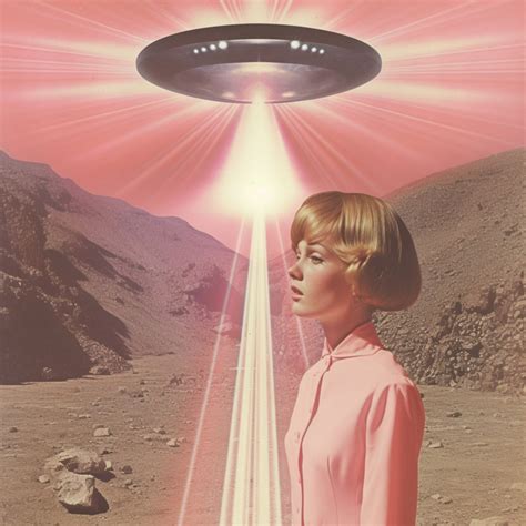 Beam Me Up Barbie Collage Art Samantha Hearn