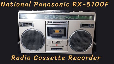 National Panasonic RX 5100F Radio Cassette Recorder Price Connection IN