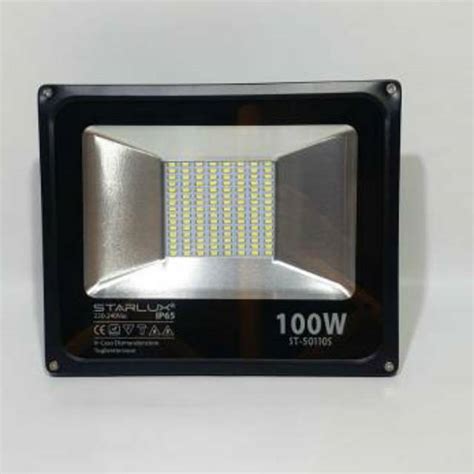 Lampu Tembak Led 100 Watt Sinar Putih Type S Flood Light 100w