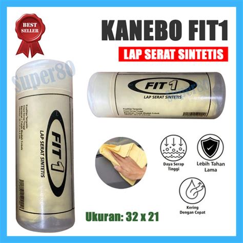 Jual Kanebo Fit Kain Lap Chamois Pembersih Serbaguna Super Serat