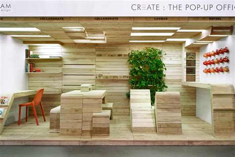 Pop-Up Office re-invents the workplace with reclaimed pallets