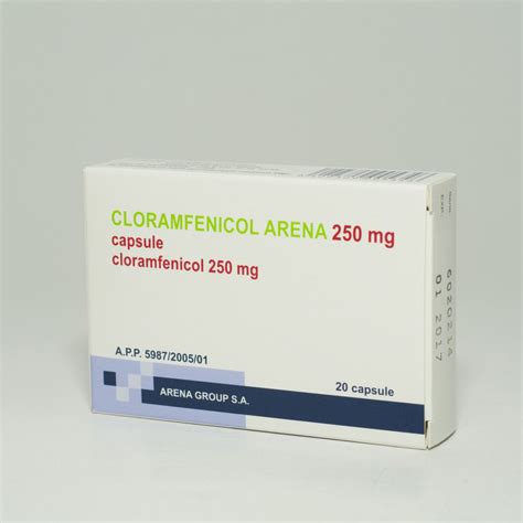 Cloramfenicol 250 Mg 20 Capsule AR Catena Ro