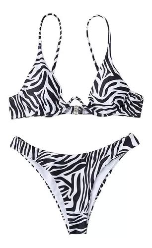 Traje De Ba O Tipo Tanga De Dos Piezas M Bikini Brasile O Cuotas Sin Inter S