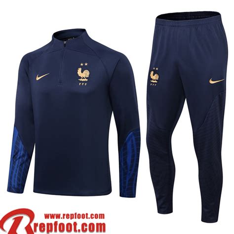 Site De Survetement De Foot France Homme Bleu Tg