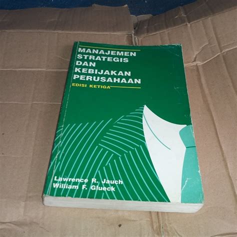 Jual Manajemen Strategis Dan Kebijakan Perusahaan Di Lapak