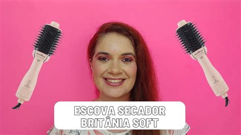 Escova Secadora Brit Nia Soft Infrared Bivolt Youtube