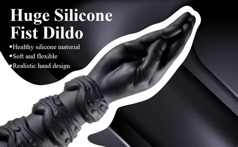 Amazon Samko Black Fist Dildo Silicone 13 1In Realistic Hand Dildo With Hand Free Suction