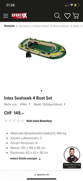 Schlauchboot Intex Seahawk 4 Kaufen Auf Ricardo