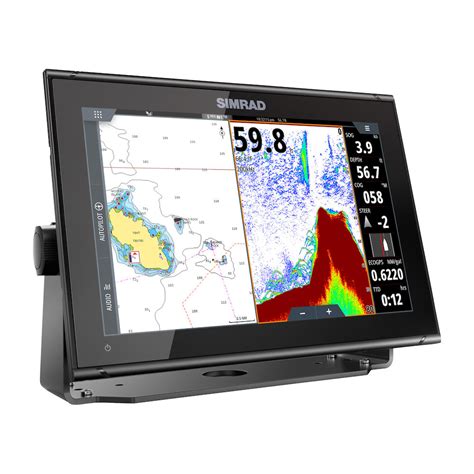 Simrad GO12 XSE Chartplotter And Radar Display With TotalScan