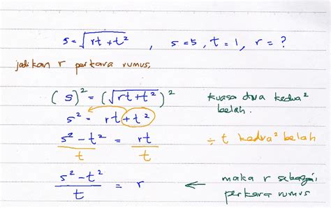 Tingkatan 2 Matematik Bab 3 Rumus Algebra Q And A