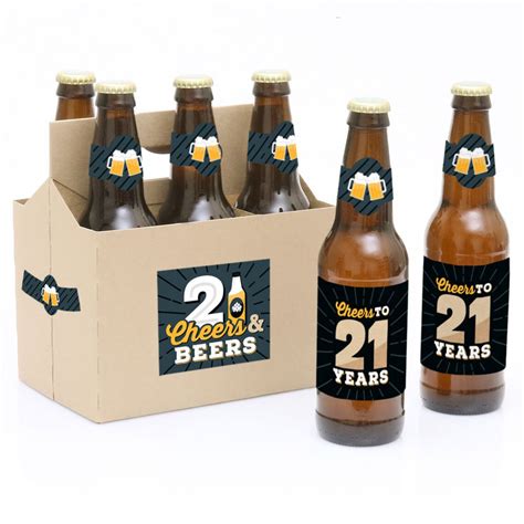 Cheers And Beers To 21 Years 21st Birthday Party Decorations Etsy