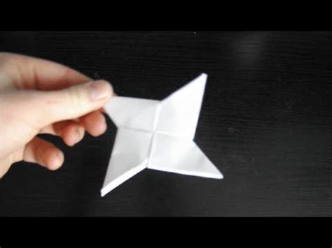 Jak zrobić Shuriken Origami How to make Shuriken Origami YouTube