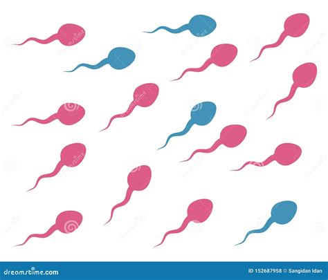 Sperm Icon Logo Vector Illustration Design Stock Vector Illustration