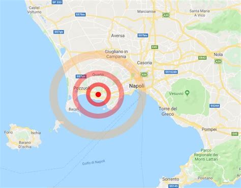 Terremoto A Pozzuoli Tre Scosse Nella Notte Il Tempo