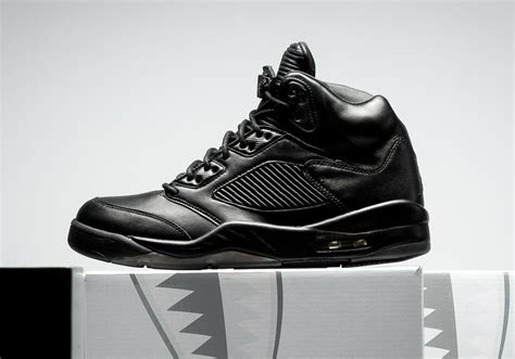 Air Jordan 5 Premium Black Releasing Soon Nice Kicks