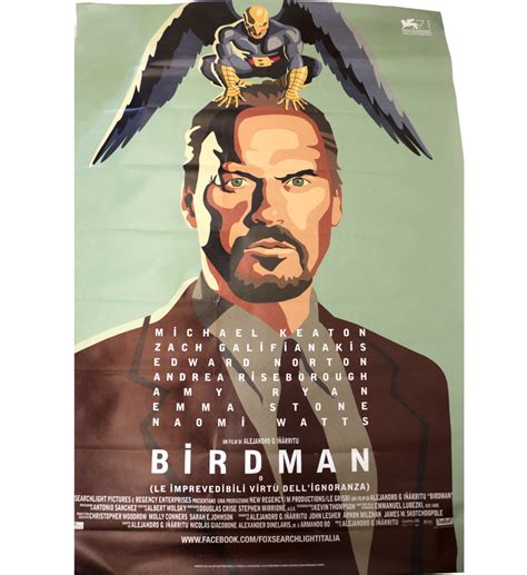 Charitybuzz Birdman Poster From The Venice Film Festival Lot 771207