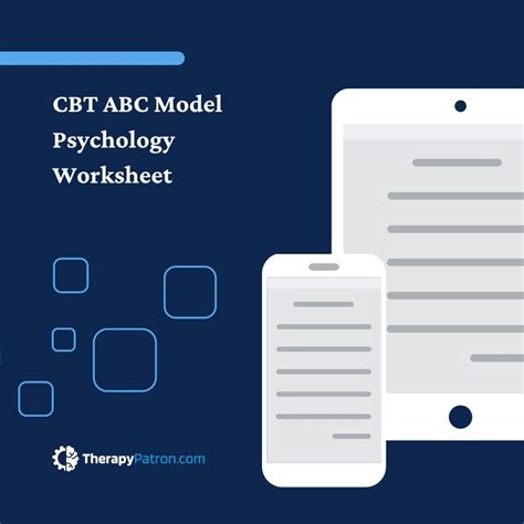 Cbt Abc Model Worksheet Editable Fillable Printable Pdf