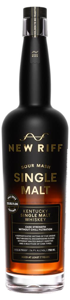 Kentucky Sour Mash Single Malt Whiskey New Riff