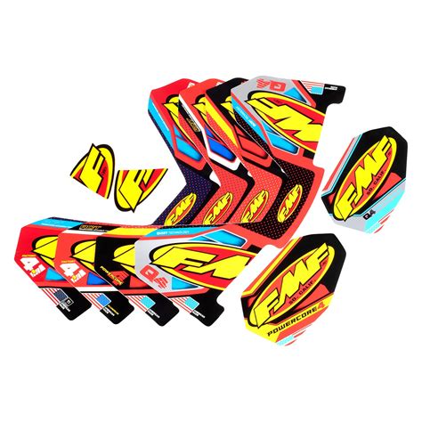 Fmf Racing Fmf Replacement Exhaust Wrap Decal Kit Motorcycleid