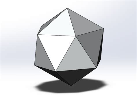 Icosahedron 3d