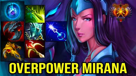 Mirana INTENSE CARRY BUILD FULL TEAM FIGHT DOTA 2 GAMEPLAY