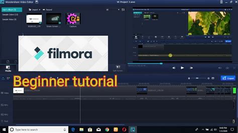 How To Start Video Editing On Wondershare Filmora Very Easy Tutorial