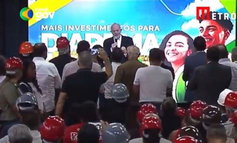 Lula diz que não se deve dizer que ele erra vocês têm que falar eu