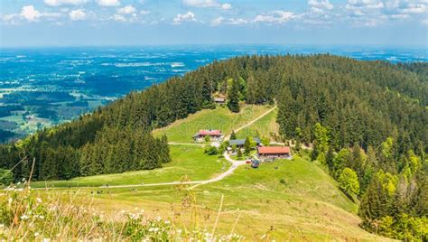 View on Alpine Hut in the Forest by Schliersee, Bavaria - Germany Stock ...