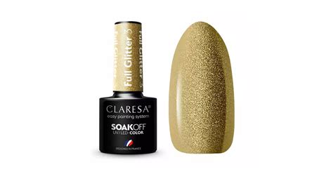 Claresa Lakier Hybrydowy Full Glitter 3 Soak Off UV LED 5g