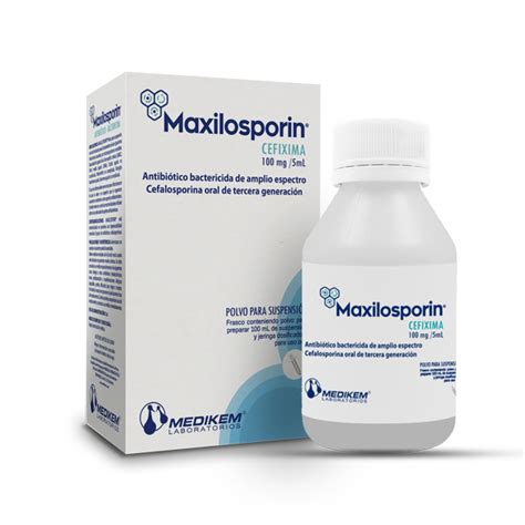 Maxilosporin Polvo Para Suspensi N Oral Laboratorios Medikem