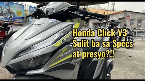 All New Honda Click 125i V3 2023 Sulit Ba To Sa Presyo At Specs Youtube