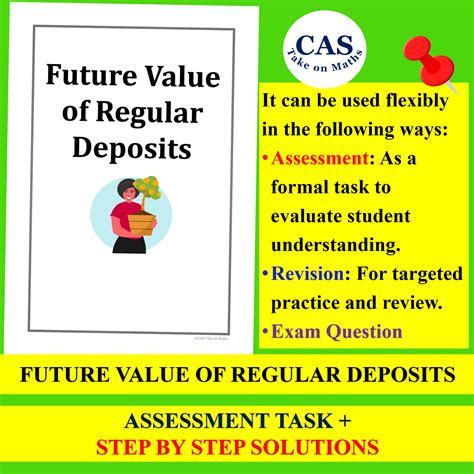 Financial Literacy-Future Value of Annuity-Math Assessment-Revision
