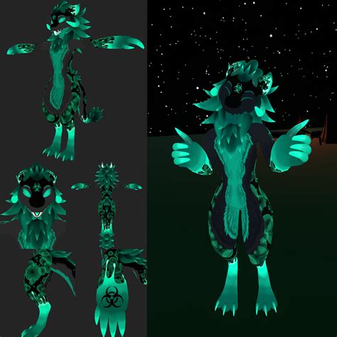 Vrchat Furry Avatar Retexture Wickerbeast Nardodragon Besuru Kirin ...