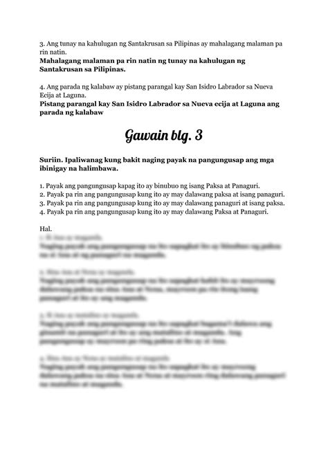 Solution Tukuyin Ang Pokus At Kaganapan Ng Pandiwa Tagaganap